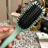 CurlEase - 3-in-1 Styling Brush