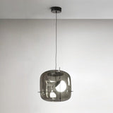 Plot Glazen Hanglamp – Zachte Verspreide Glans met Modern Geventileerd Ontwerp