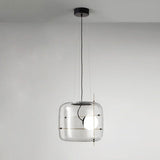 Plot Glazen Hanglamp – Zachte Verspreide Gloed met Modern Geventileerd Ontwerp