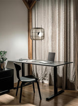 Plot Glazen Hanglamp – Zachte Verspreide Gloed met Modern Geventileerd Ontwerp