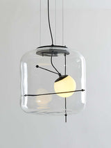 Plot Glazen Hanglamp – Zachte Verspreide Glans met Modern Geventileerd Ontwerp