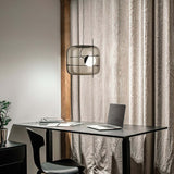 Plot Glazen Hanglamp – Zachte Verspreide Glans met Modern Geventileerd Ontwerp