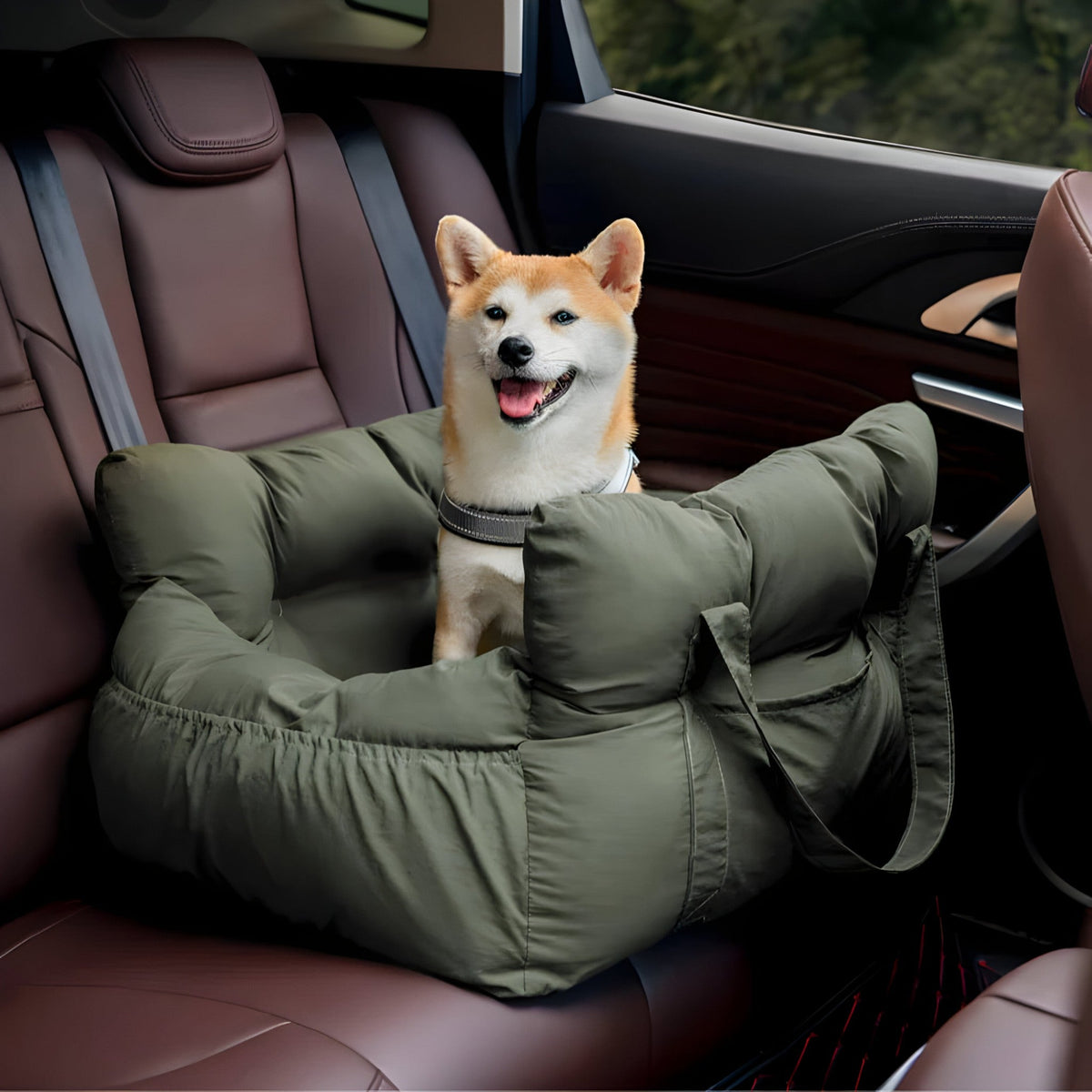 Honden auto mand