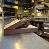 Premium Houten Handvat Oester Schelp Openaar Klem | Professionele Zeevruchten Shucking Station | Antislip Houten Basis
