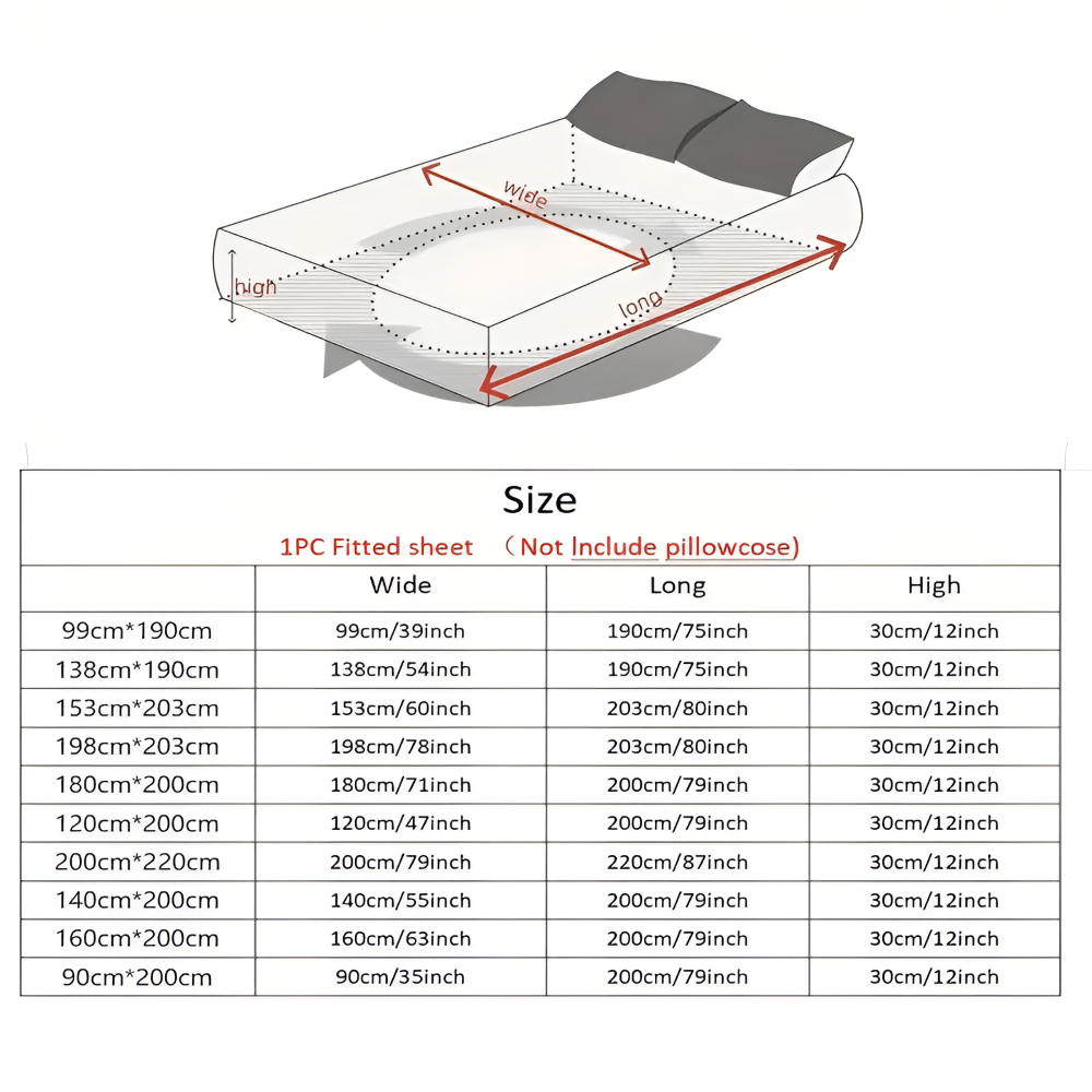 Premium Pluche Winter Hoeslaken – Antislip Comfort, Ademend, Extra Dik en Zacht Hoeslaken