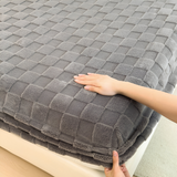Premium Pluche Winter Hoeslaken – Antislip Comfort, Ademend, Extra Dik en Zacht Hoeslaken