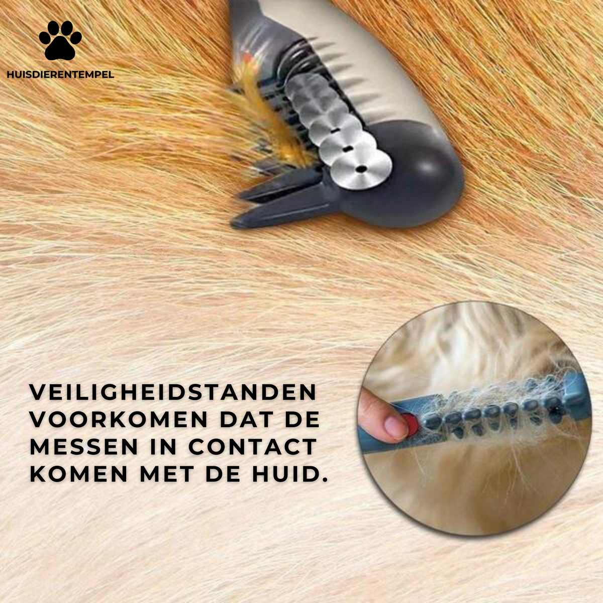 Professionele Hondenverzorgingsschaar | Stille Draadloze Scharen voor Katten & Honden
