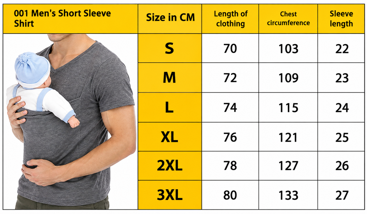 CarryMe Draag T-shirt voor Baby – Comfortabel T-shirt met Borstvoedingsfunctie