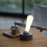 Retro Hefschakelaar Tafel Lamp – Vintage Minimalisme met een Speelse Touch