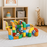 RAILBUILD – 3D-treinenbouwset voor kinderen met oplaadbare locomotief