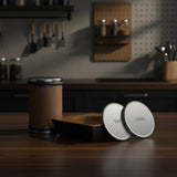 DIASHARP – Rollende Messcherpsteller-set met diamantslijper en houten platform