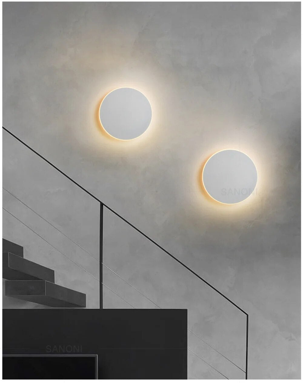 Moderne LED-Wandlamp – Lumeo
