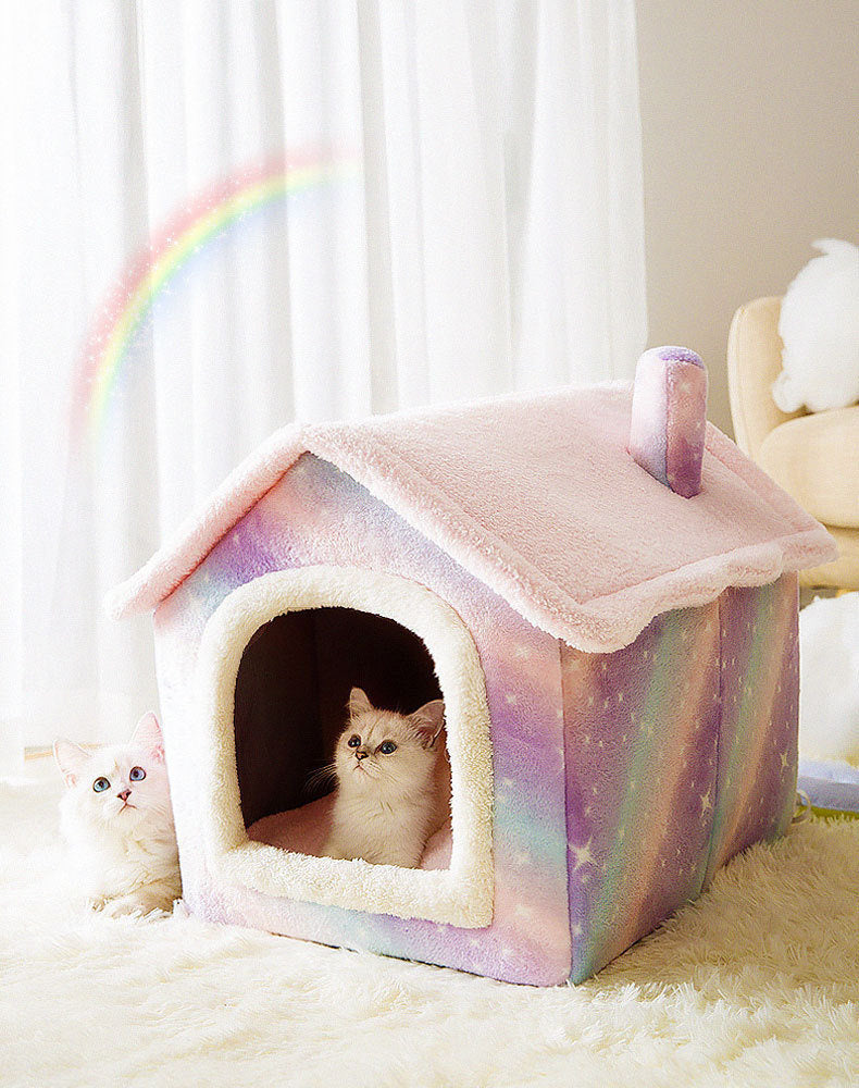 Fluffy dierenhuisje | Een cosy & warme slaapplek voor jouw huisdier