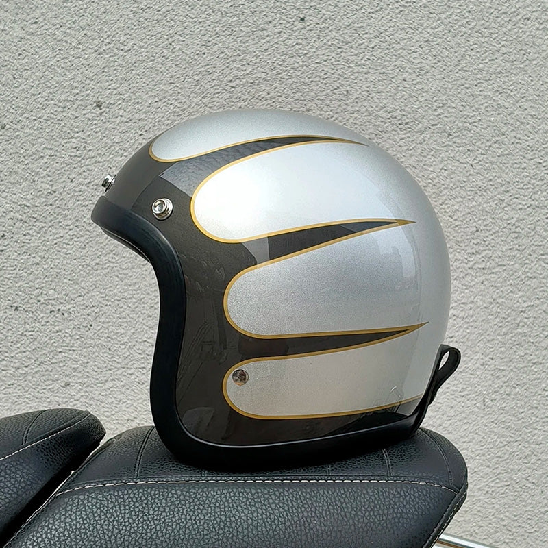 RetroRider | Stijlvolle motorhelm met laag profiel