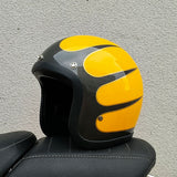 RetroRider | Slanke Low-Profile Motorhelm met DOT & ECE Goedkeuring