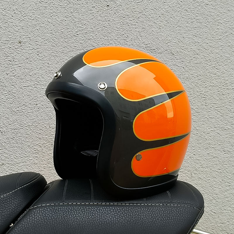 RetroRider | Stijlvolle motorhelm met laag profiel