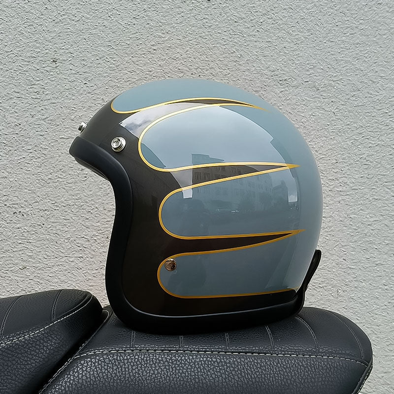 RetroRider | Stijlvolle motorhelm met laag profiel