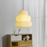 Rijstpapier Hanglamp – Zachte, Verspreide Glans met Natuurlijke Elegantie