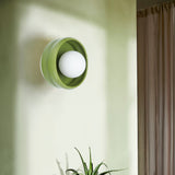 Ronde Keramische Wandlamp – Circo