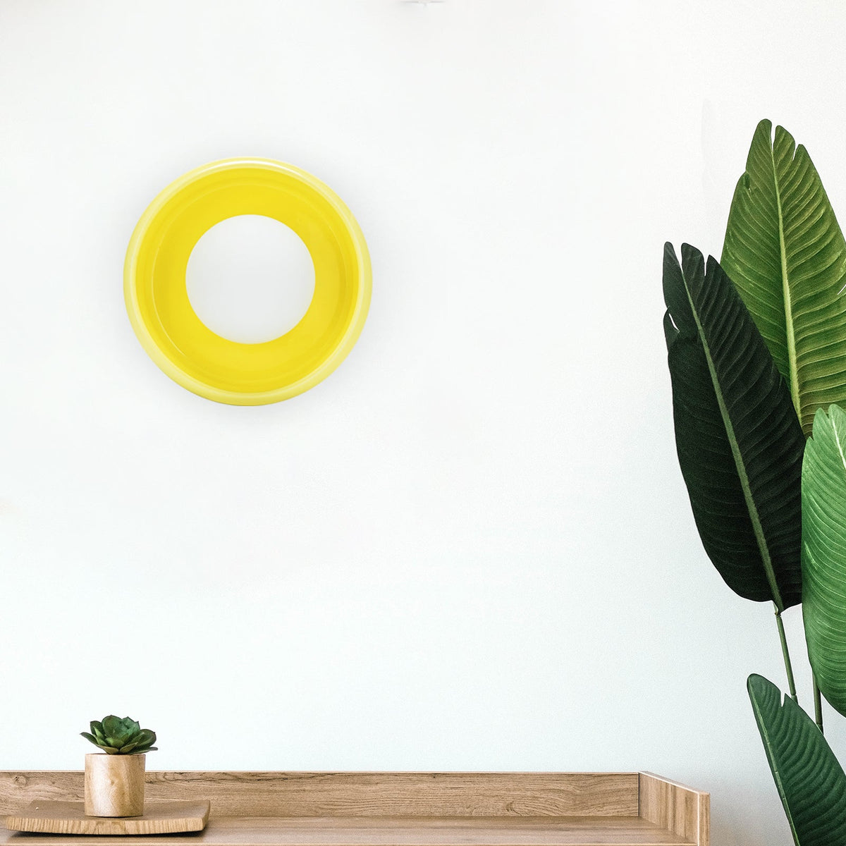 Ronde Keramische Wandlamp – Circo