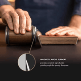SharpEdge Pro – Professionele Messcher Sharpen met diamantcoated slijpwals voor precieze scherpte