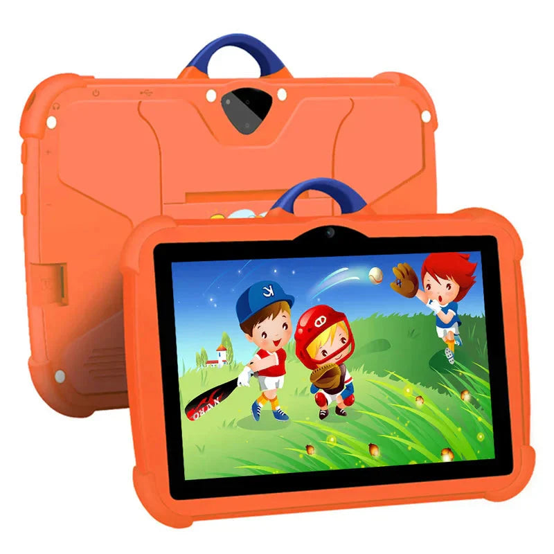 Kindertablet 7 Inch Groen 4GB RAM 64GB ROM Voor Kinderen Android