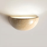 Halfronde LED Wabi-Sabi Wandlamp – ZenGlow
