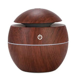 AeroMist Luchtbevochtiger 130 ml | Fluisterstil <35 dB | USB-aangedreven & LED-licht | Met Aroma-olie-functie