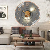 SilentAura - Elegante digitale wandklok met een stille mechanisme voor een rustige sfeer