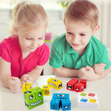 Interactief expressie-blokspel voor kinderen – MimikMatch