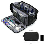 Kosmetixo Waterdichte Toilettas voor Dames & Heren | Lichtgewicht Cultuurzak in S/M/L | Reisaccessoires voor Verzorgingsproducten & Make-up | Unisex Reisorganizer