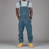 Heren Rechte Denim Overall | Moderne Werkkleding Look - Kelim