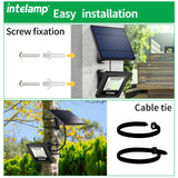 Zonne-LED Veiligheidsstraaler LumiSecure Duo | 2er-Set | 1200LM Superhelder | IP65 Waterdicht | Tuin, Hof & Terras