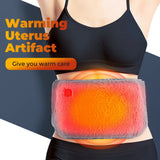 ThermaBelt Pro | Elektrische verwarmingsgordel met grafiettechnologie | 3-niveau temperatuurregeling | Hand- & tailleverwarmers van kristalvelours | USB-aansluiting