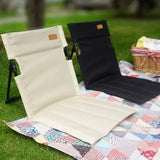 TREKASE Camping Klapstoel | Ultralicht & weerbestendig | Aluminiumframe | Gevoerd voor extra comfort | Snel op te zetten