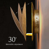 Decoratieve wandlamp geïnspireerd op de maanfasen - Draaiende kap 360°