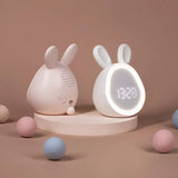 Kinderwekker in Konijnenvorm met LED Nachtlicht - BunniGlow