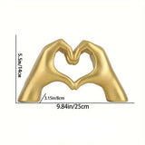 Sculpturale Handen Decoratie - Liefdevol en Elegant