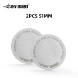 MHW-3BOMBER 51/53/58.5mm Espresso Puck Scherm Dubbelwandig Metaal Koffie Herbruikbaar Filter