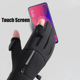 FrostGrip | Winterhandschoenen met omklapbare vingertoppen | Waterdicht, Winddicht & Touchscreen-compatibel | M–XL