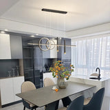 Moderne LED hanglamp – geometrisch design, plafondverlichting voor woonkamer en eetkamer