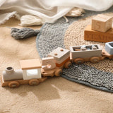 Kreatieve Houten Trein – Voor educatief speelplezier