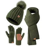 MODUNET – Stijlvolle 3-in-1 Winterset voor Koude Dagen