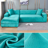 Stretch Velours Sofabekleding met luxe afwerking – Sofina