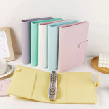 A5 PU lederen binder in macaronkleuren | Planner | DIY fotoalbum en agenda in één