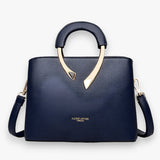 Luxe Leren Tote Handtas Voor Vrouwen Met Veelzijdig Ontwerp En Optimale Organisatie
