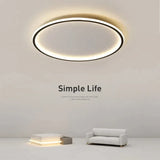 Moderne LED plafondlamp in cirkelvorm