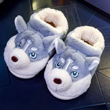 Schattige Husky Dames Huisschoenen – Novi