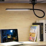 LED-Klemlicht LumaFlex | 3 Lichtkleuren & 10 Helderheidsniveaus | USB-voeding | Flexibele Zwanenhals | Oogvriendelijk & Dimbaar