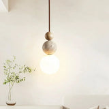 Moderne hanglamp met bolvormige details